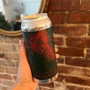 Homemade beer candle!